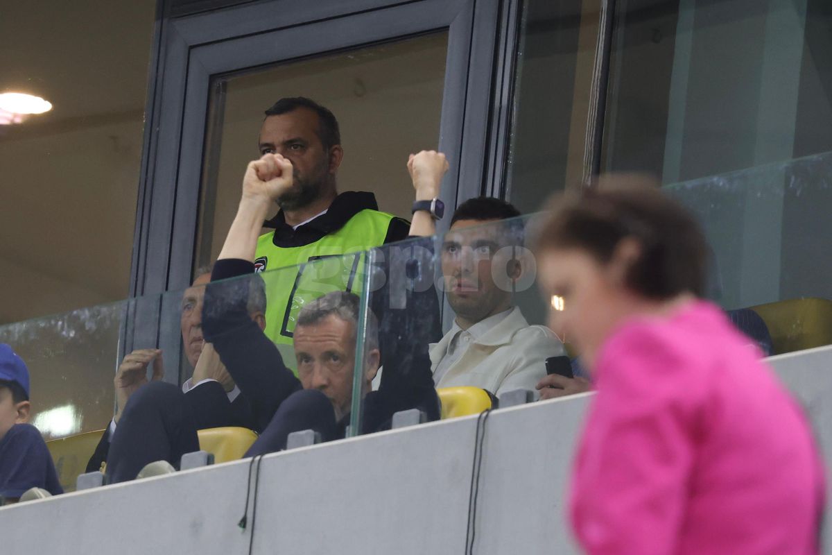 Mihai Stoica la meciul FCSB - CFR / foto: Ionuț Iordache (GSP)