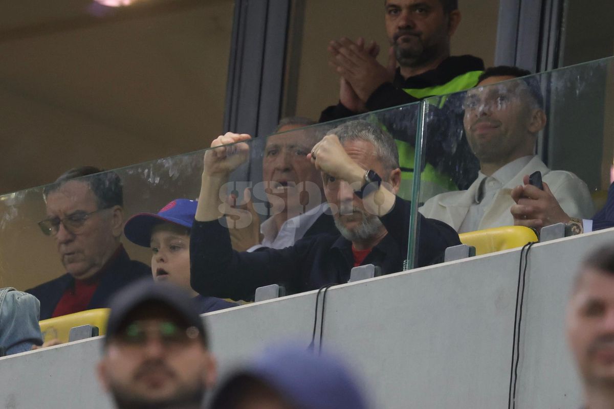 Mihai Stoica la meciul FCSB - CFR / foto: Ionuț Iordache (GSP)