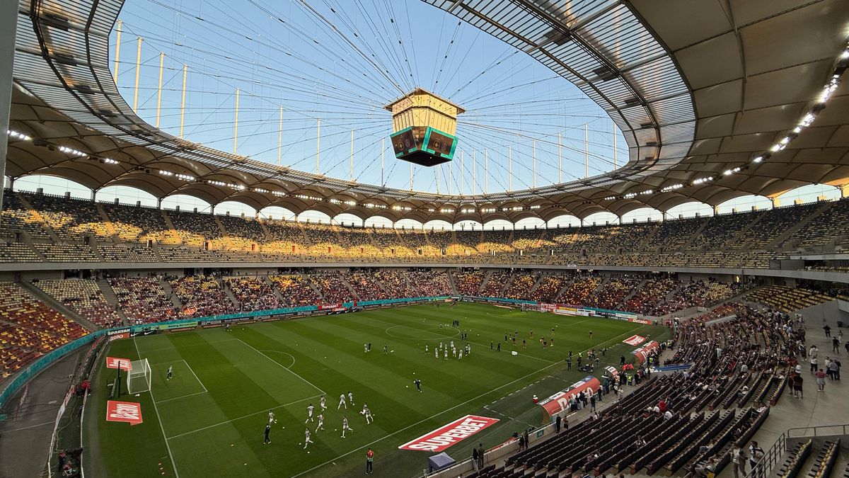 Imagini înainte de FCSB - CFR Cluj