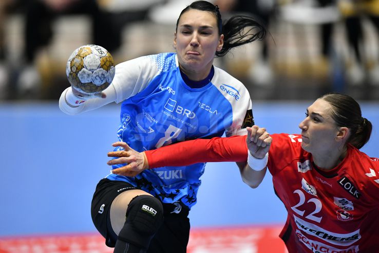 CSM București - Esbjerg, turul din sferturile Ligii Campionilor, foto: Cristi Preda