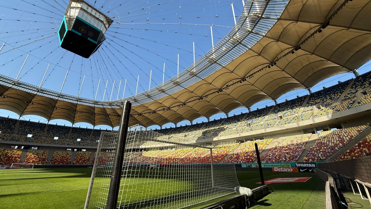 Imagini înainte de FCSB - CFR Cluj