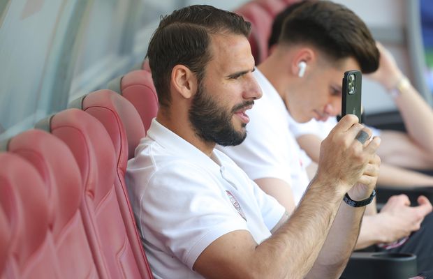 Ce a făcut Tachtsidis înainte de FCSB - CFR, imediat cum a intrat pe gazon, după „scandalul FaceTime”