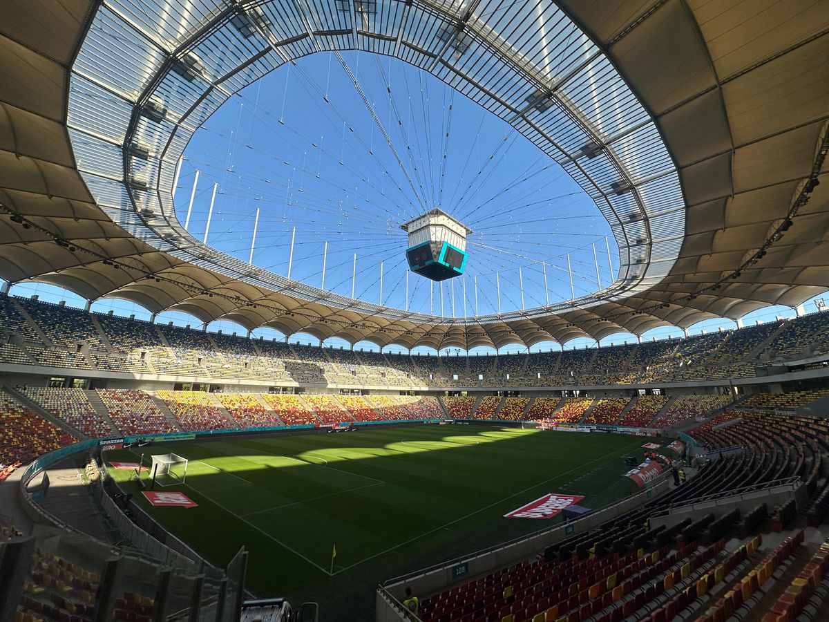 Imagini înainte de FCSB - CFR Cluj