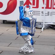 Primul semimaraton cu roboți umanoizi disputat în China, la Beijing Foto: Imago Images