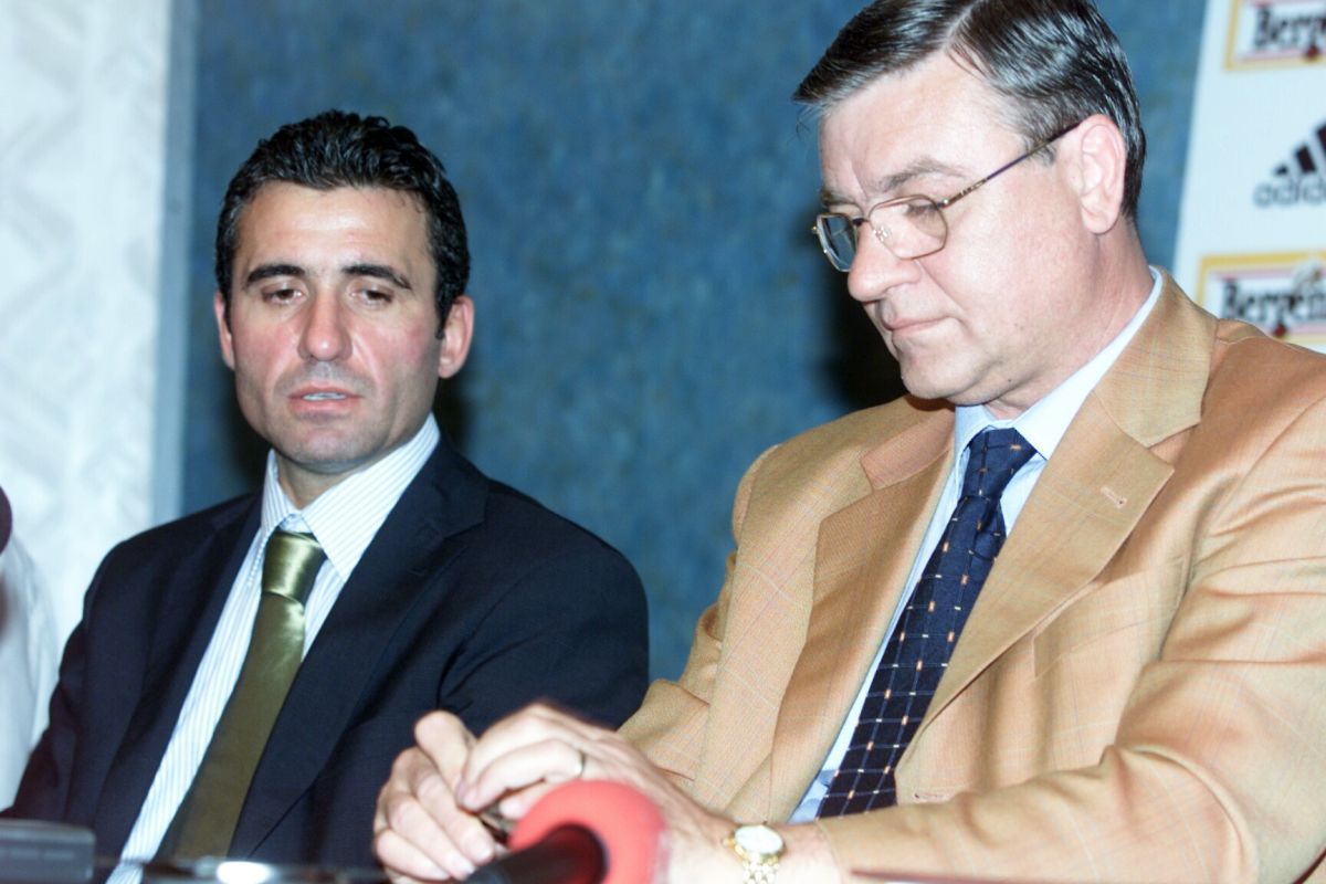 Gică Hagi, selecționer în 2001 - imagini cu „Regele” dintr-o epocă dispărută astăzi