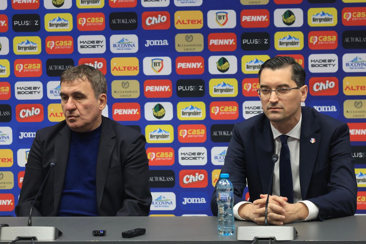 UEFA a scris 10 cuvinte, după ce Hagi a fost numit selecționerul României