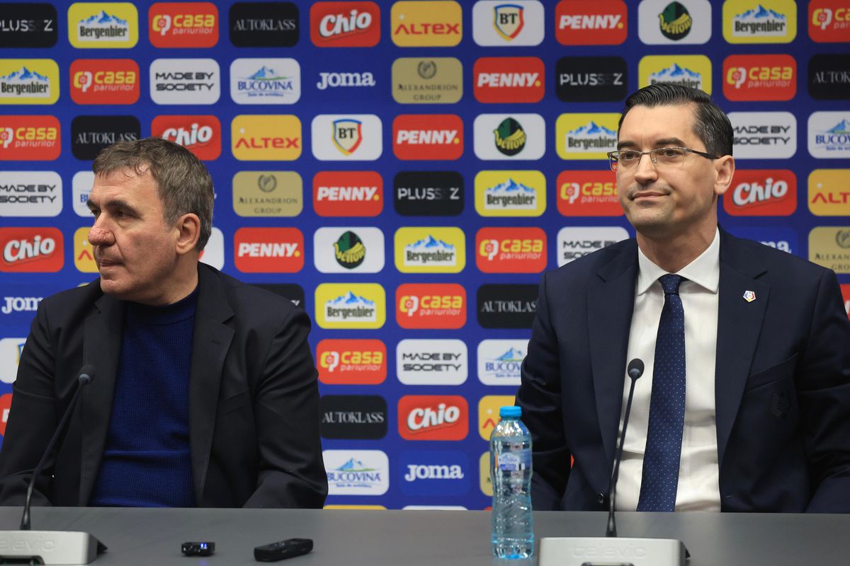 UEFA a scris 10 cuvinte, după ce Hagi a fost numit selecționerul României