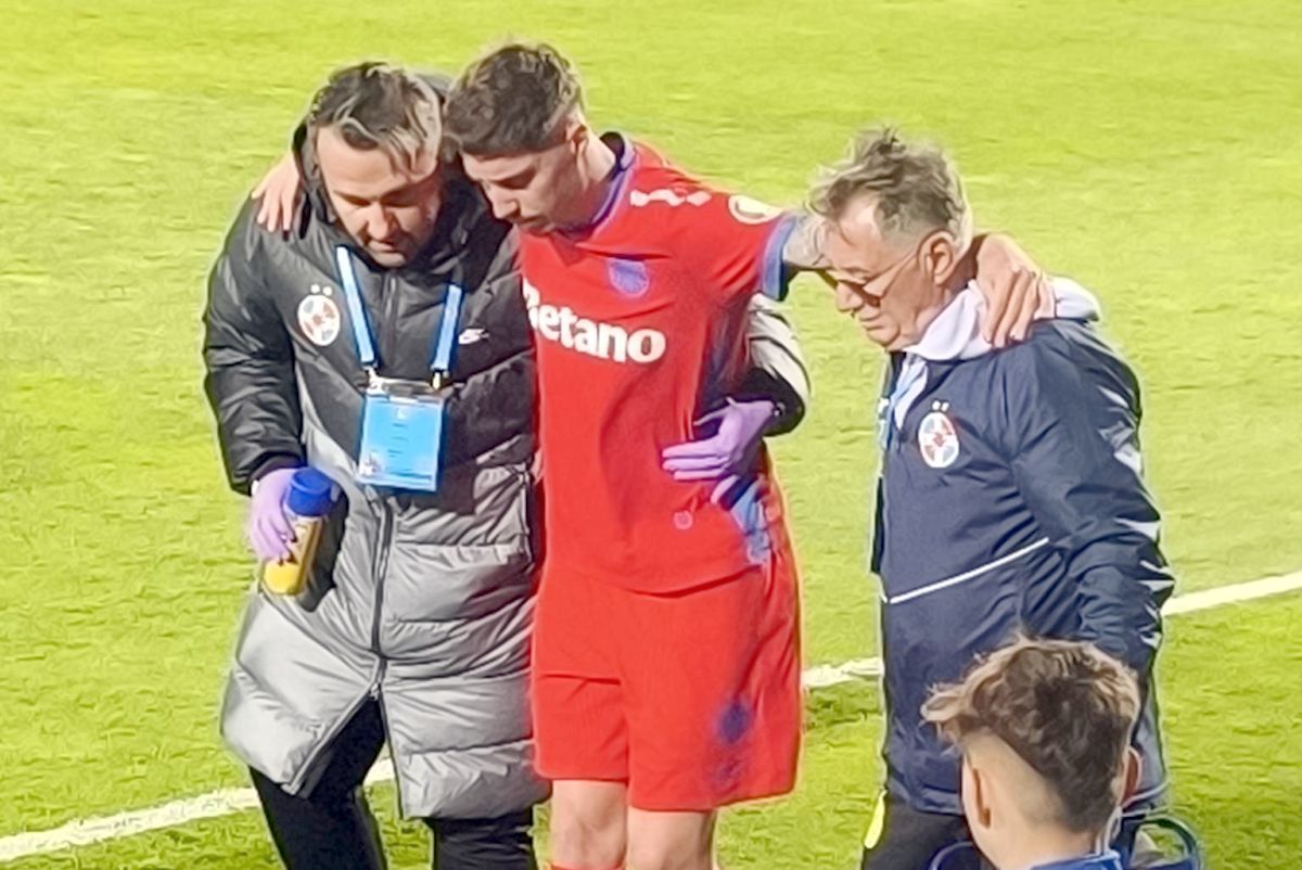 Lovitură pentru FCSB! S-a accidentat și riscă să NU mai joace în acest sezon