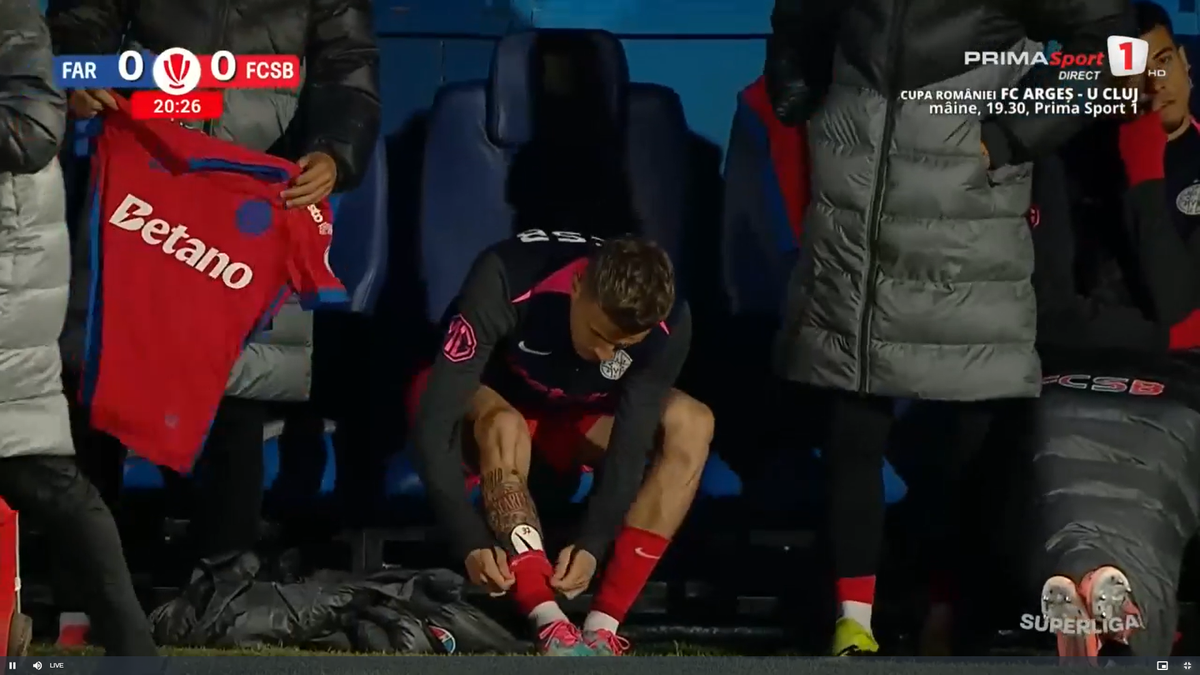 Lovitură pentru FCSB! S-a accidentat și riscă să NU mai joace în acest sezon