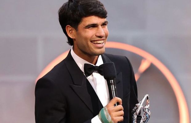 Carlos Alcaraz, premiat la Gala Laureus! Nadia Comăneci a primit și ea un trofeu