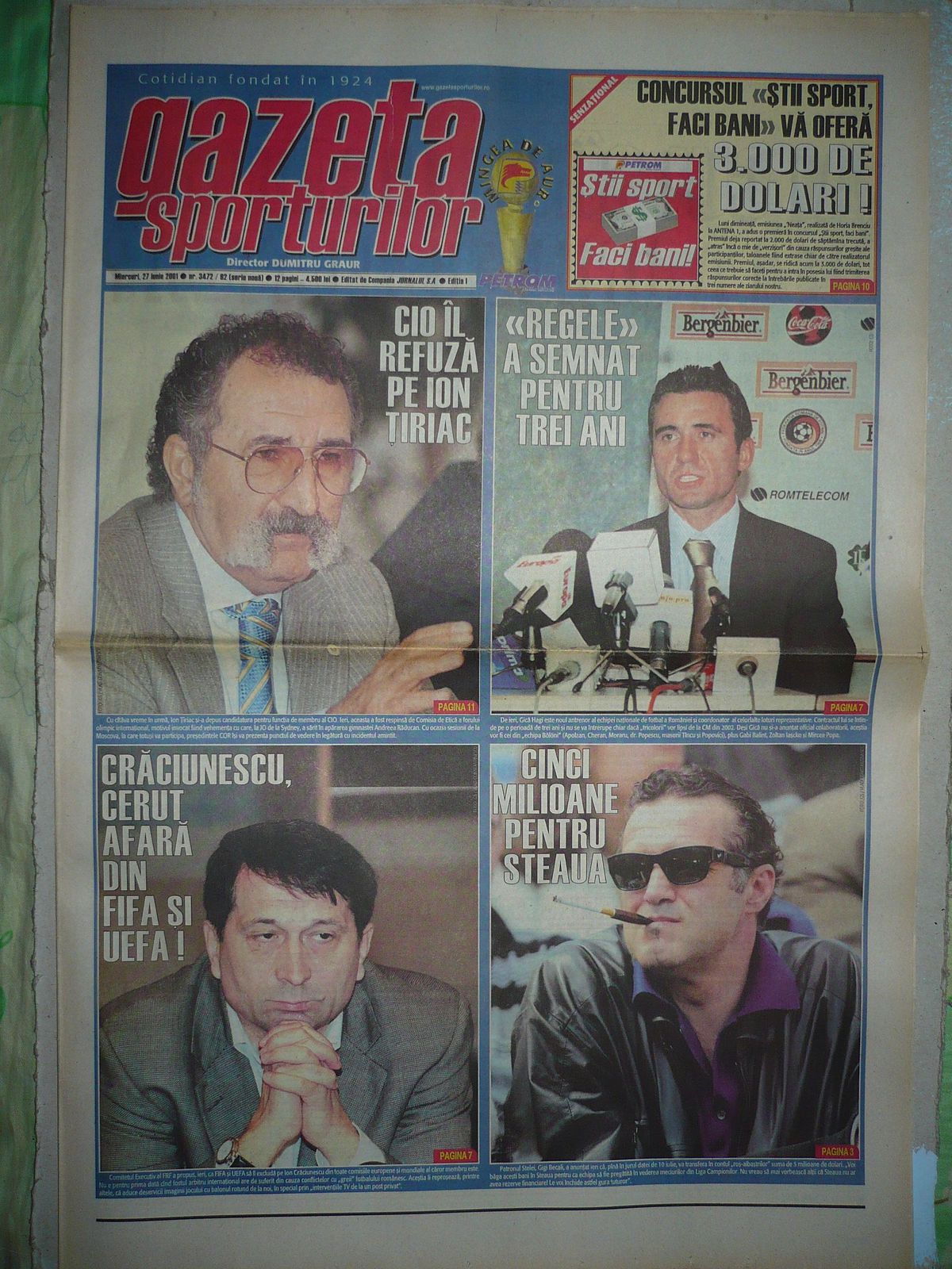 Gică Hagi selecționer, atunci și acum » Fraza celebră rostită de „Rege” când a fost instalat prima oară la națională + Lumea de atunci NU mai există