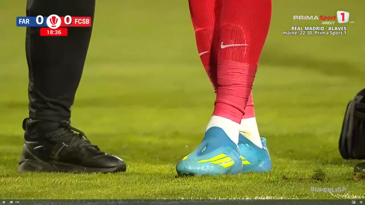 David Miculescu s-a accidentat în Farul - FCSB