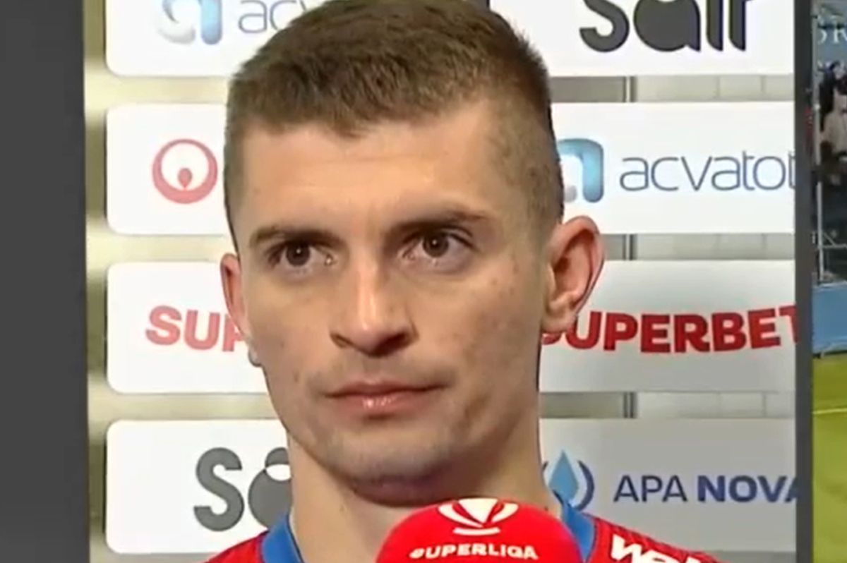 Florin Tănase, încurcat la flash-interviu: „Asta ne-a spus Rădoi după meci”