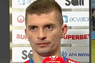 Florin Tănase, încurcat la flash-interviu: „Asta ne-a spus Rădoi după meci”