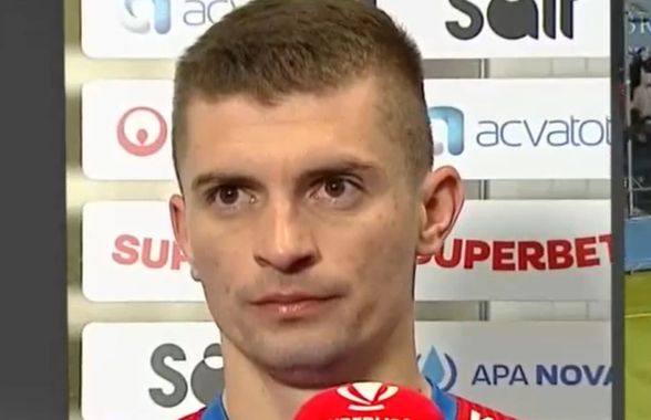 Florin Tănase, încurcat la flash-interviu: „Asta ne-a spus Rădoi după meci”