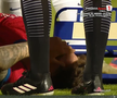 David Miculescu s-a accidentat în Farul - FCSB // FOTO: captură Prima Sport