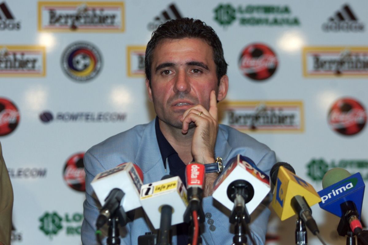 Gică Hagi, selecționer în 2001 - imagini cu „Regele” dintr-o epocă dispărută astăzi