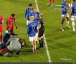 David Miculescu s-a accidentat în Farul - FCSB // FOTO: captură Prima Sport