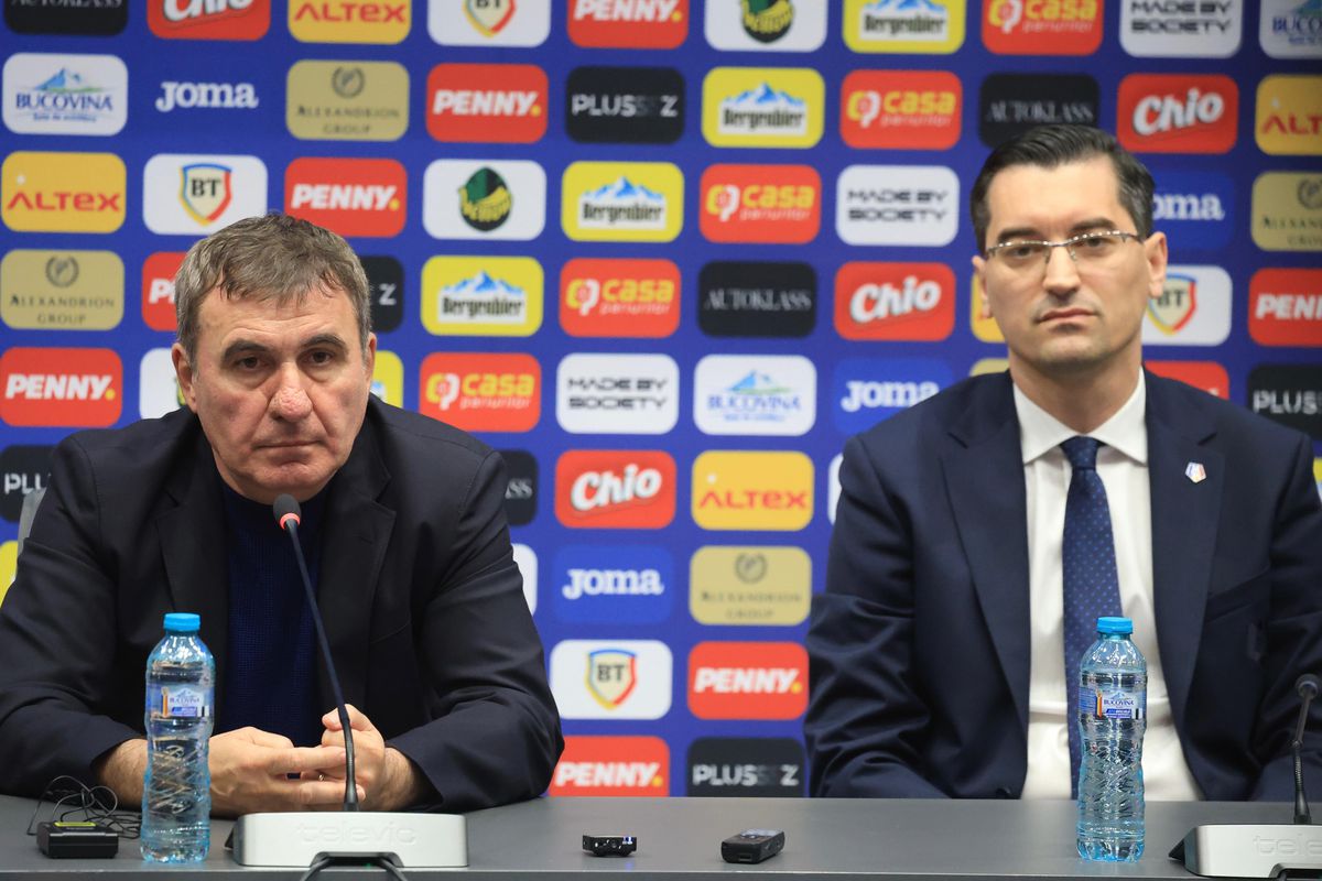 Gică Hagi, noul selecționer al naționalei României