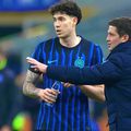 Alessandro Bastoni și Cristi Chivu // FOTO: X