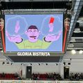Video-uri educative în TeraPlast Arena din Bistrița/Foto: David Istrate (GSP.ro)
