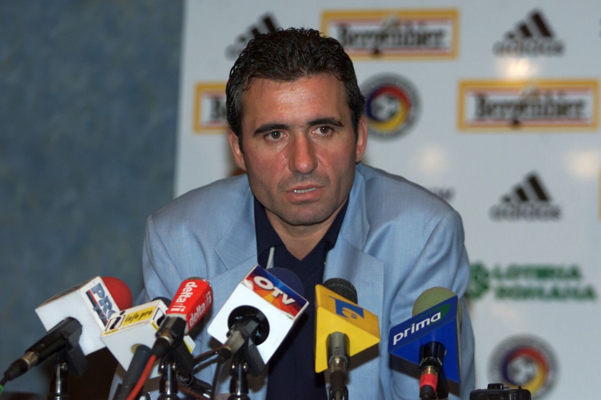 Gică Hagi, selecționer în 2001 - imagini cu „Regele” dintr-o epocă dispărută astăzi