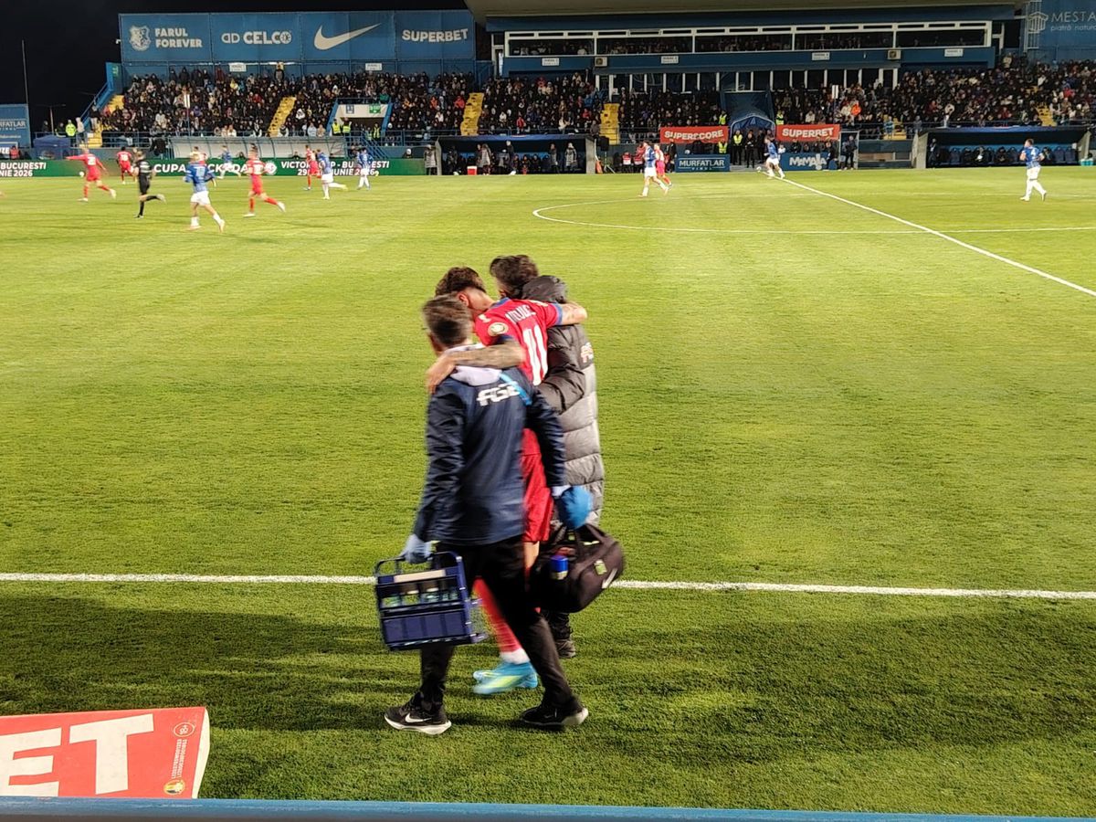 Lovitură pentru FCSB! S-a accidentat și riscă să NU mai joace în acest sezon