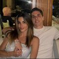 Nicolo Zaniolo, care ar trebui să revină la finele sezonului la Galatasaray, împreună cu soția sa, Sara Scaperrotta / Foto: Imago