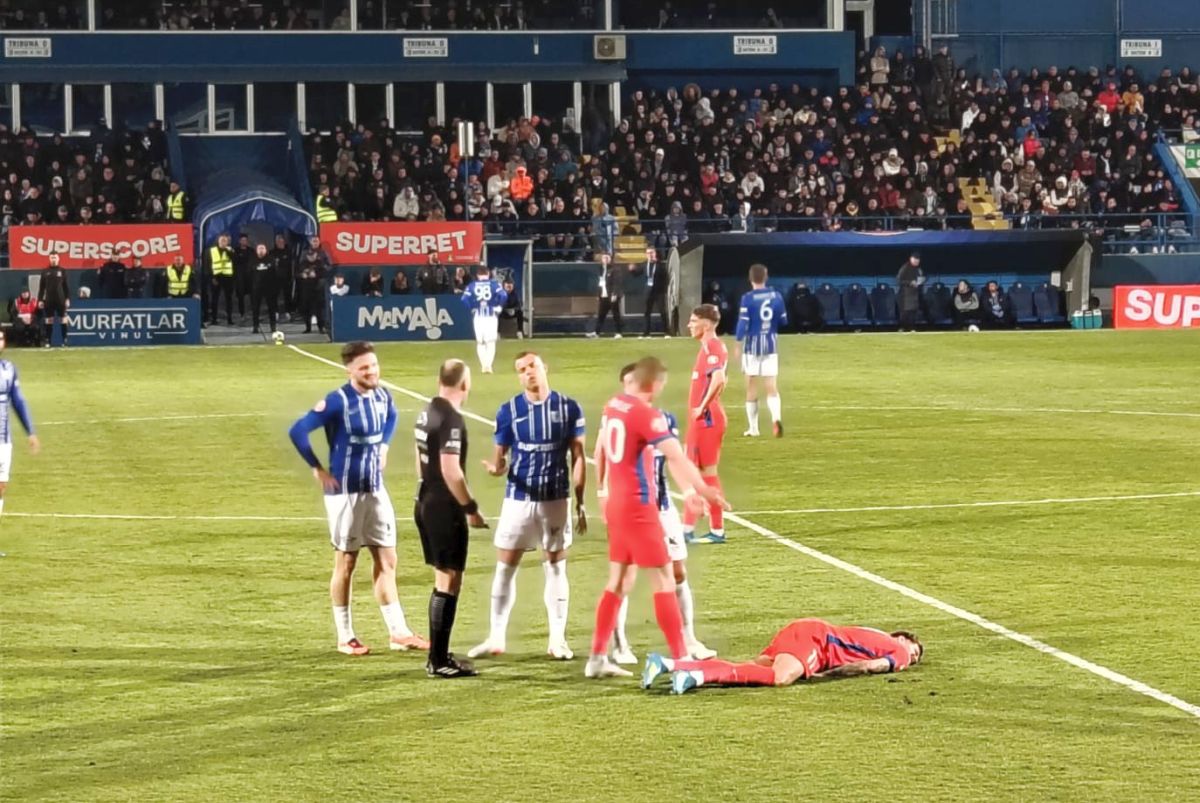 Farul Constanța - FCSB, duel tare în play-out-ul Superligii: imagini din meci