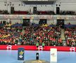 Video educativ difuzat pe cubul TeraPlast Arena, înainte și la pauza meciului Gloria Bistrița - Brest