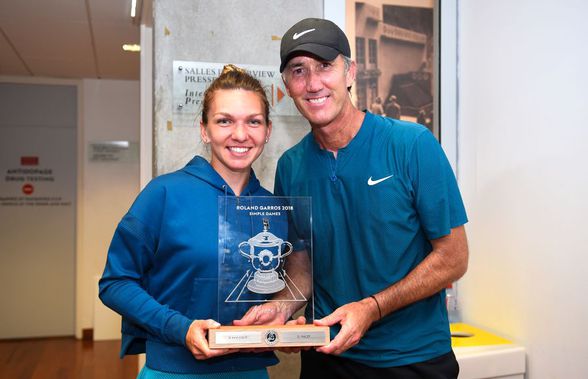 Darren Cahill, antrenamente SF cu Halep: „I-am trimis un sistem special” + Cum este avantajată Simona de pauza competițională