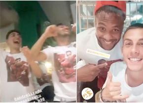 Dinamo, party la un restaurant de lux după evitarea retrogradării! Narghilea și tricouri personalizate pentru „câinii” lui Uhrin