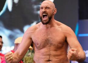 Imagini dezolante cu Tyson Fury » Beat și nervos, pugilistul a fost la un pas să distrugă un taxi