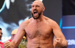 Imagini dezolante cu Tyson Fury » Beat și nervos, pugilistul a fost la un pas să distrugă un taxi