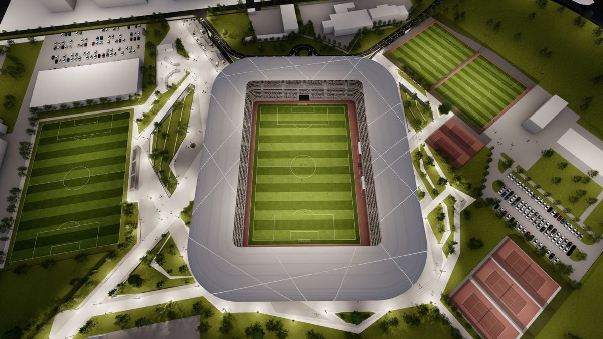 Stadion nou la Hunedoara