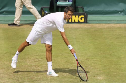 Sergiy Stakhovsky, pe terenul de la Wimbledon / FOTO: Imago