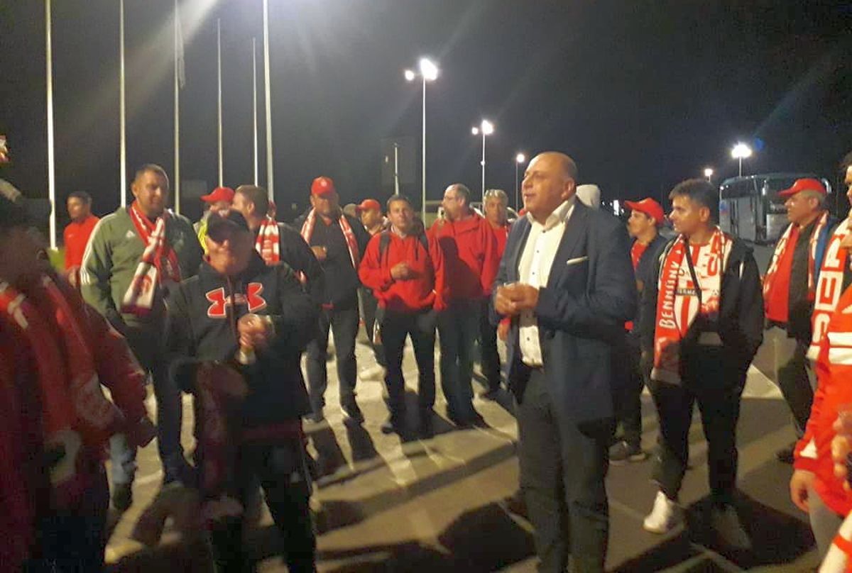 Sepsi a sărbătorit pe străzi câștigarea Cupei României