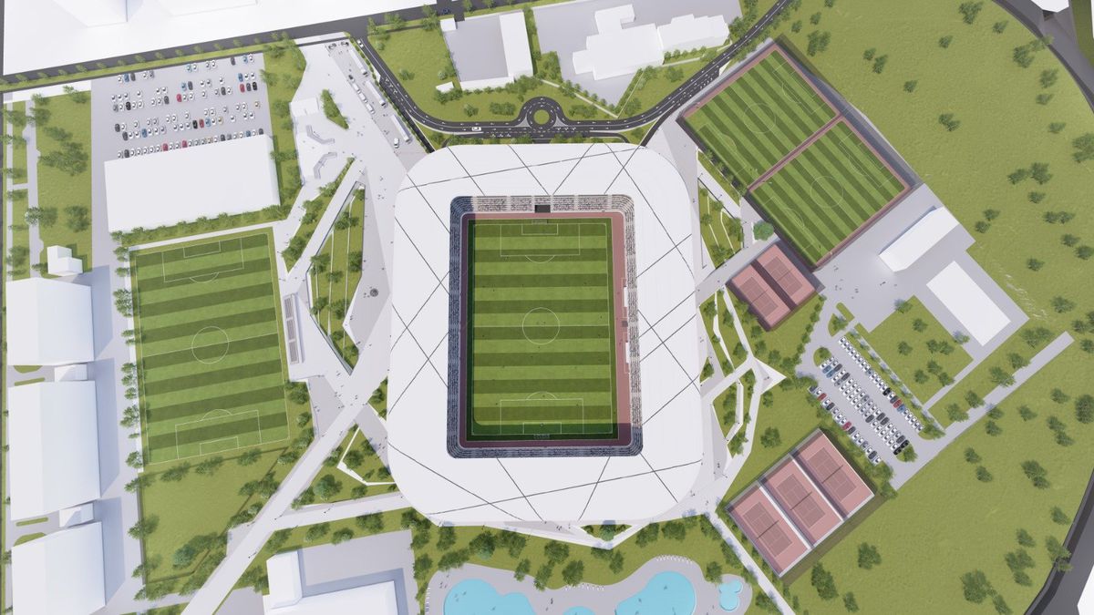 Stadion nou la Hunedoara