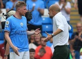 Pep Guardiola, prima reacție după ce De Bruyne a țipat la el în timpul meciului: „Nu e prima dată”