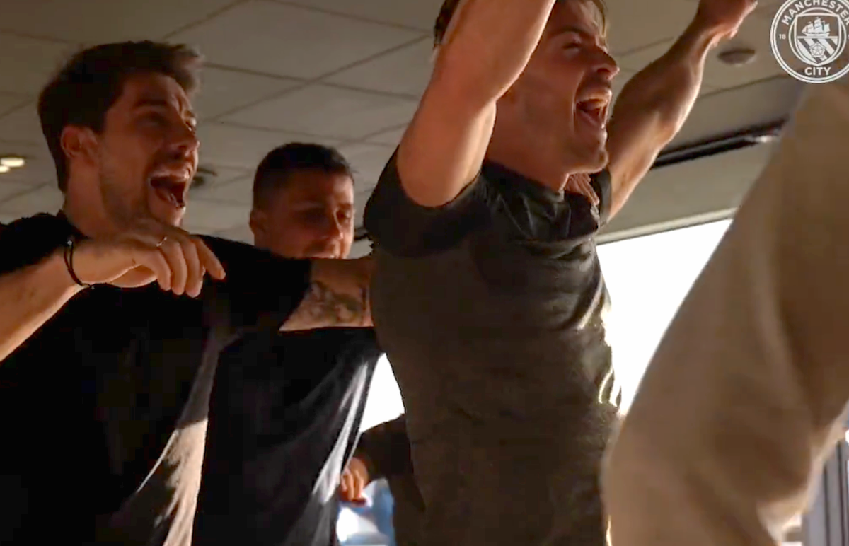 Camerele au surprins tot » Reacția jucătorilor de la Manchester City, după ce au aflat că sunt campioni