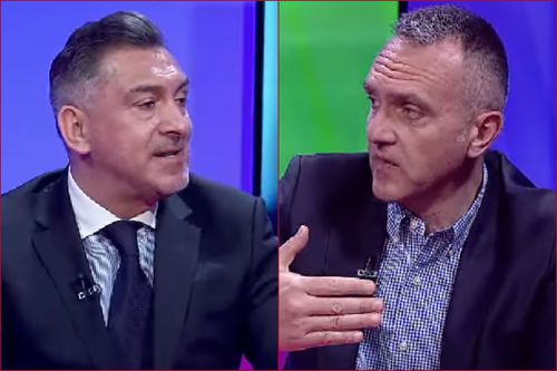 Ilie Dumitrescu și jurnalistul Decebal Rădulescu s-au răfuit în direct la TV.