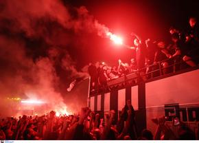 Nimeni nu a dormit în Salonic! Imagini fabuloase după ce Răzvan Lucescu a adus un nou titlu pentru PAOK