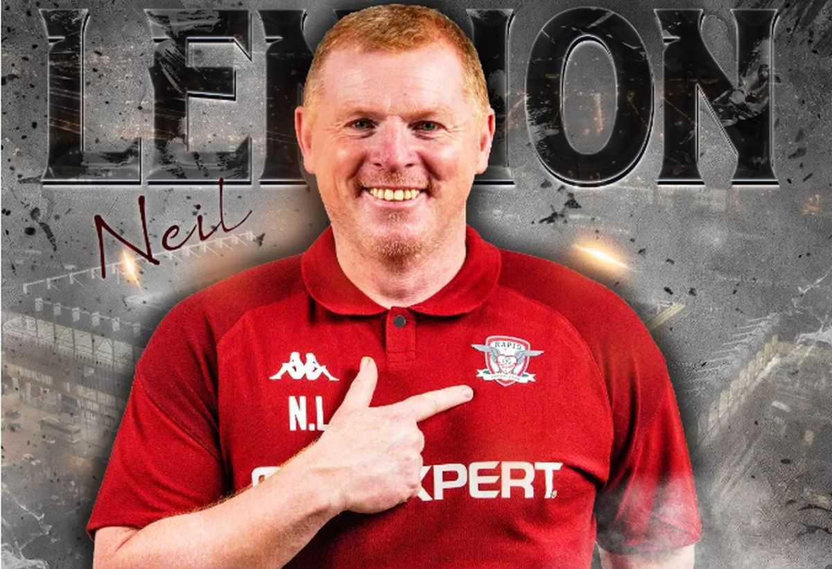 Neil Lennon, prezentat oficial la Rapid