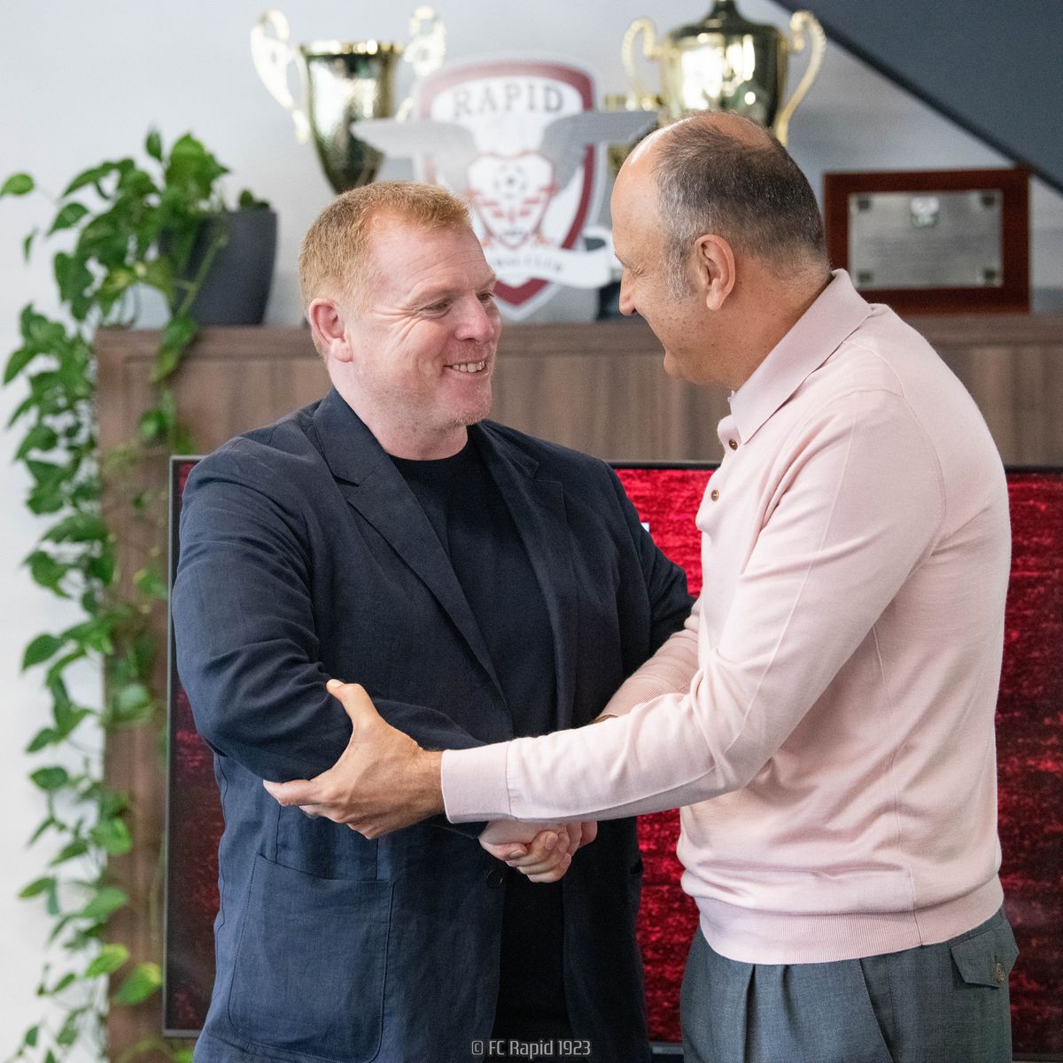 Neil Lennon, prima oară pe Giulești