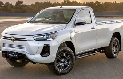 Cum arată modelul Hilux, prima mașină full electric de la Toyota