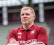 Neil Lennon, prima oară pe Giulești/ foto: Facebook @Rapid