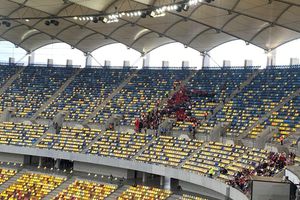 Suporterii celor de la Csikszereda au încercat să intre pe stadion cu steagul Ținutului Secuiesc » Reacția presei din Ungaria
