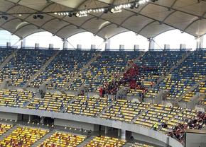 Reacția presei din Ungaria după ce suporterii ciucani au încercat să intre pe Arena Națională cu steagul Ținutului Secuiesc
