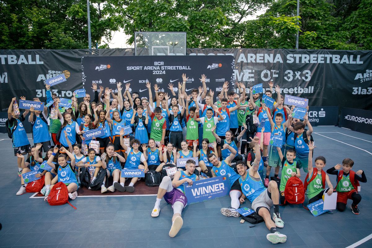 Politehnica a fost luată cu asalt la prima etapă Sport Arena Streetball