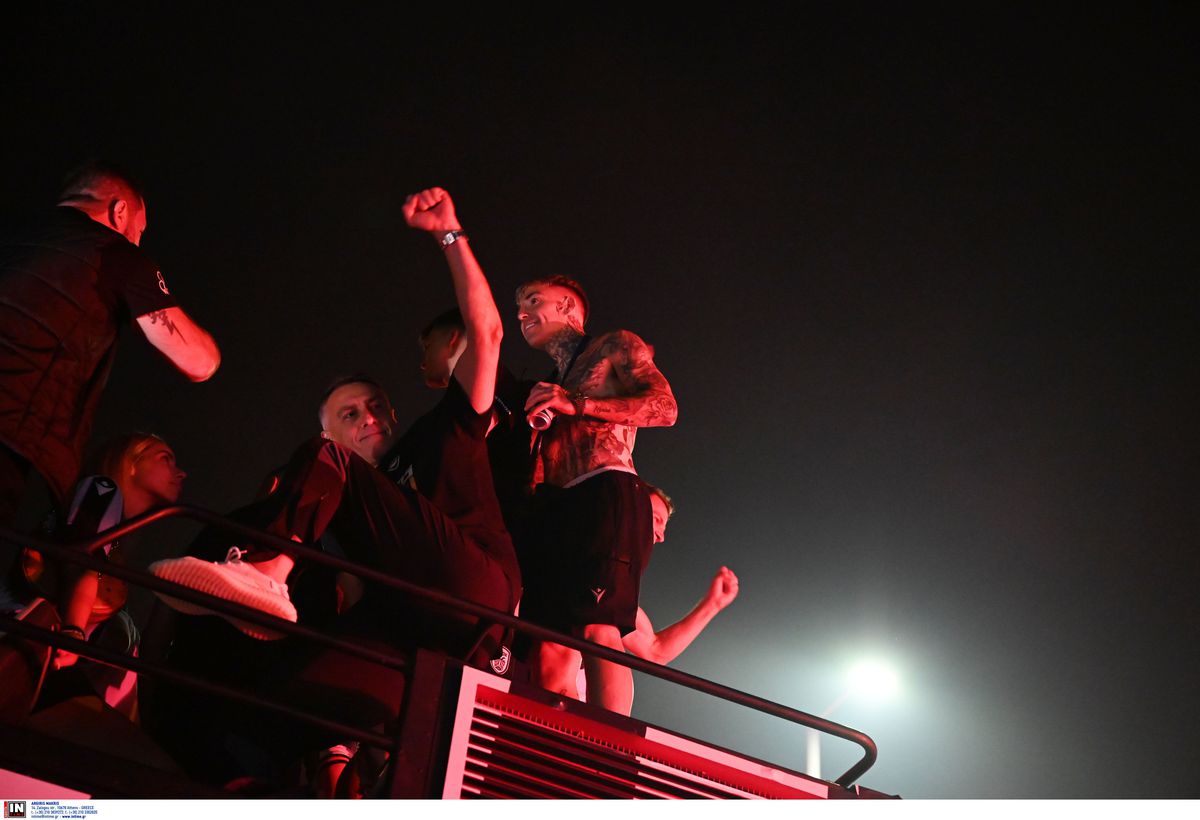 PAOK, sărbătoare pe străzile din Salonic